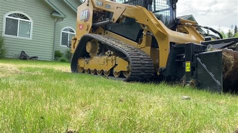 will a skid steer tear up my lawn|lawn skid steer reviews.